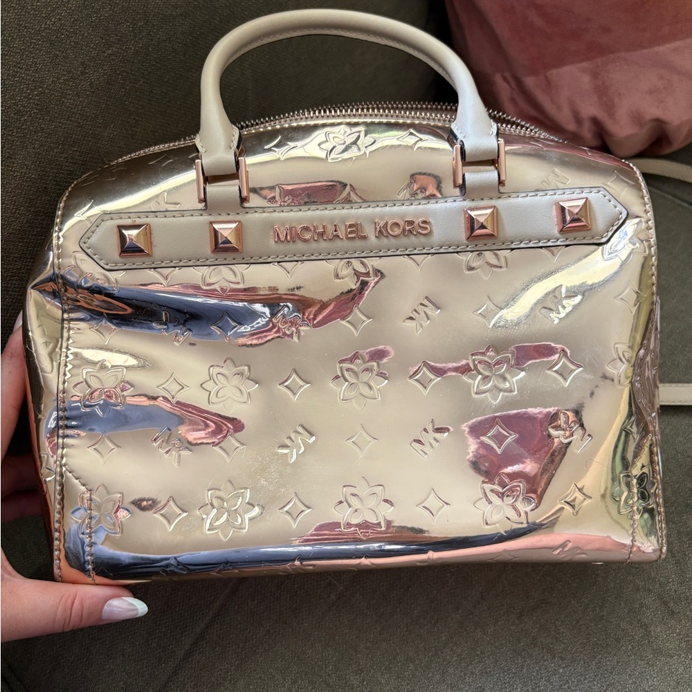 Michael Kors Y2K Metallic Gold Women's Bag